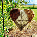 Mother's Day Gift - Bird Nesting Heart Garden Art Decoration