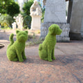 Dog Statue Decorative Peeing Dog Topiary