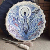 🥁Goddess drum Gaia with "Tree of life" Siberian drum Spirit music