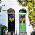 Ukraine Flag Sunflower Front Door Wreath（Stand With The Ukrainian People）✊