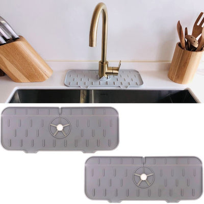 Buy 2 Save $10 - Silicone Faucet Handle Drain Catcher Tray