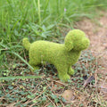 Dog Statue Decorative Peeing Dog Topiary