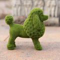 Dog Statue Decorative Peeing Dog Topiary