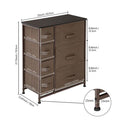 Non-woven storage rack with 7 Drawers