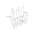 Multifunctional S-shaped Dual Layers Collection Shelf