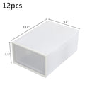 Shoe Storage Boxes Clear Plastic Stackable