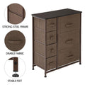 Non-woven storage rack with 7 Drawers