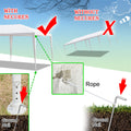 3 x 9M Five Sides Waterproof Outdoor Canopy Tent