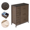 Non-woven storage rack with 7 Drawers