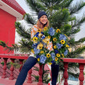 Ukraine Flag Sunflower Front Door Wreath（Stand With The Ukrainian People）✊